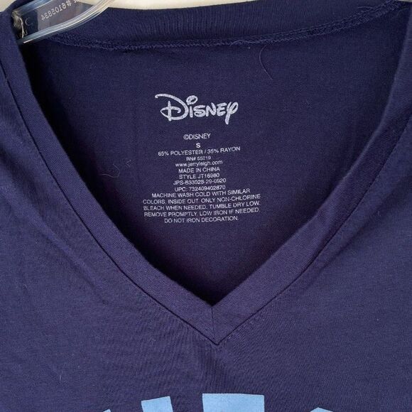 Disney STITCH 626 V Neck Ladies Size M Short Sleeve T -Shirt - Picture 4 of 4